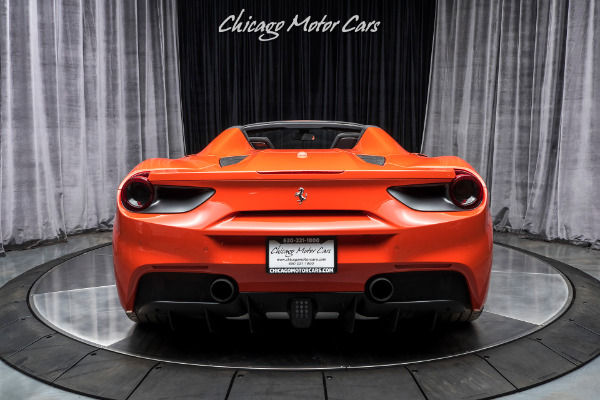 Used-2019-Ferrari-488-Spider-Convertible-353k-MSRP-Only-250-Miles-Rosso-Dino