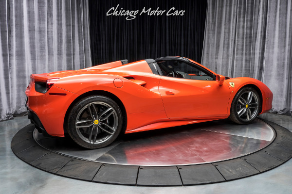 Used 2019 Ferrari 488 Spider Convertible $353k+ MSRP Only 250 Miles! Rosso Dino for sale Sold at Chicago Motor Cars in West Chicago IL 60185 5