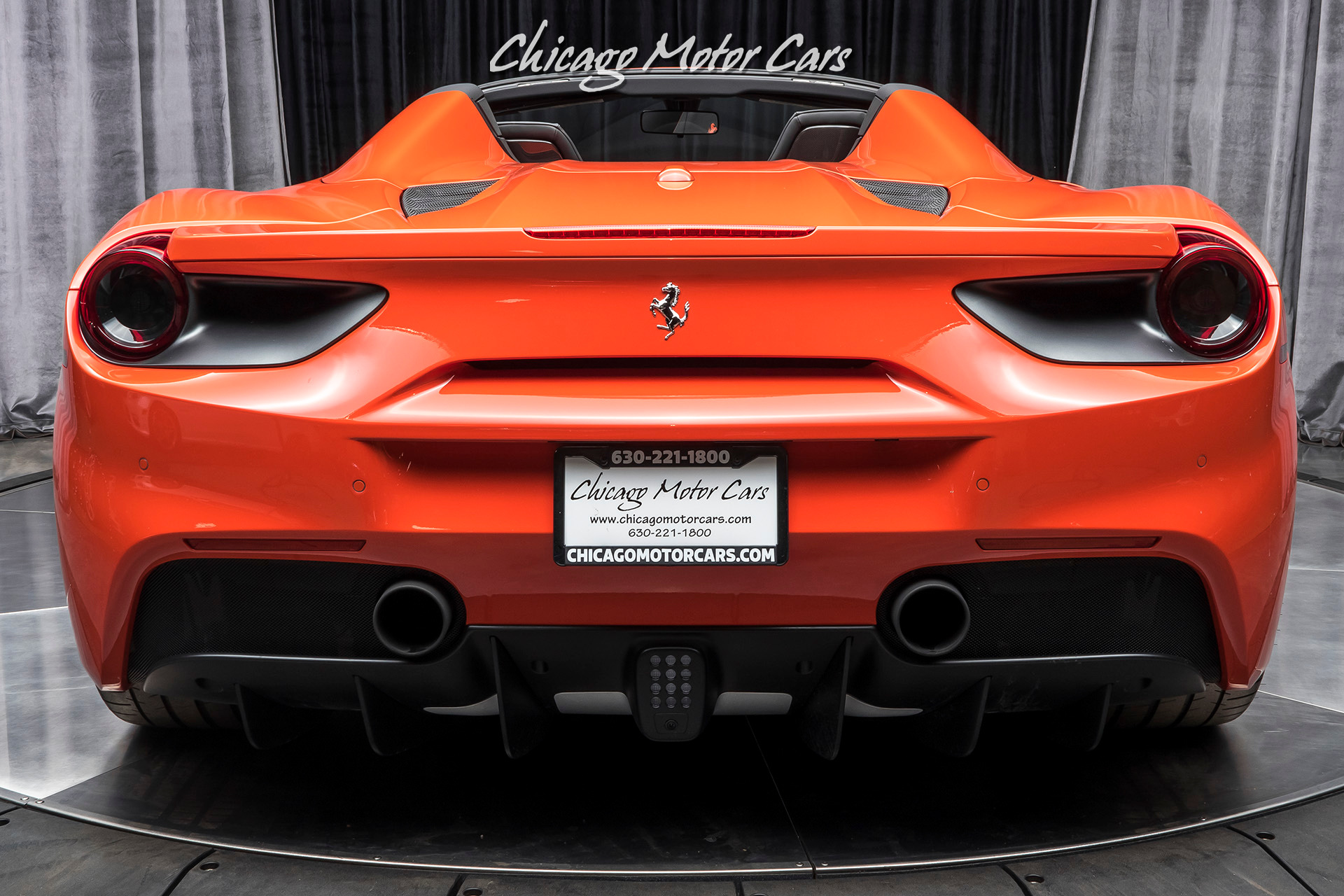 Used 2019 Ferrari 488 Spider Convertible 353k Msrp Only