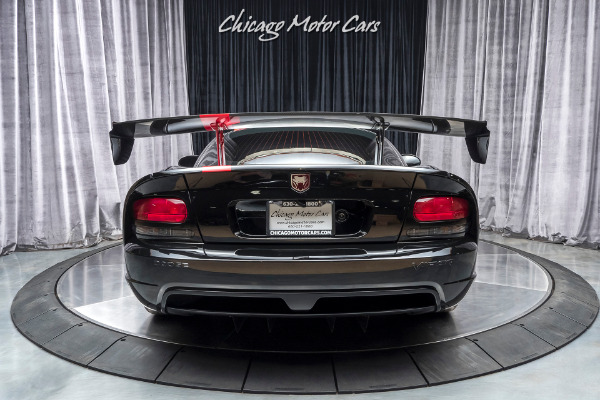 Used 2009 Dodge Viper SRT 10 ACR Coupe MSRP $107K+ ACR TRACK PACKAGE! for sale Sold at Chicago Motor Cars in West Chicago IL 60185 4