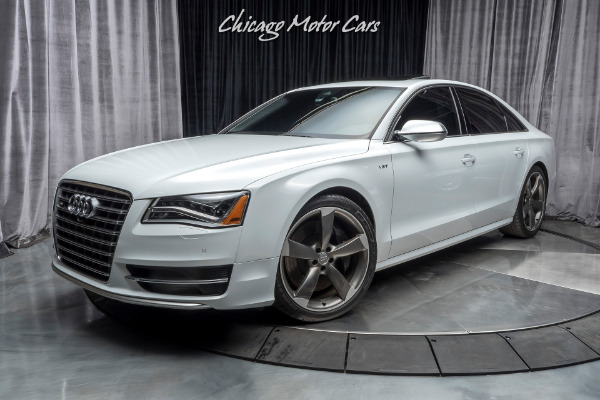 Used 2014 Audi S8 4.0T quattro BANG & OLUFSEN $121K LIST! 520 HORSEPOWER! for sale Sold at Chicago Motor Cars in West Chicago IL 60185 2