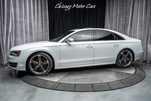 Used 2014 Audi S8 4.0T quattro BANG & OLUFSEN $121K LIST! 520 HORSEPOWER! for sale Sold at Chicago Motor Cars in West Chicago IL 60185 1