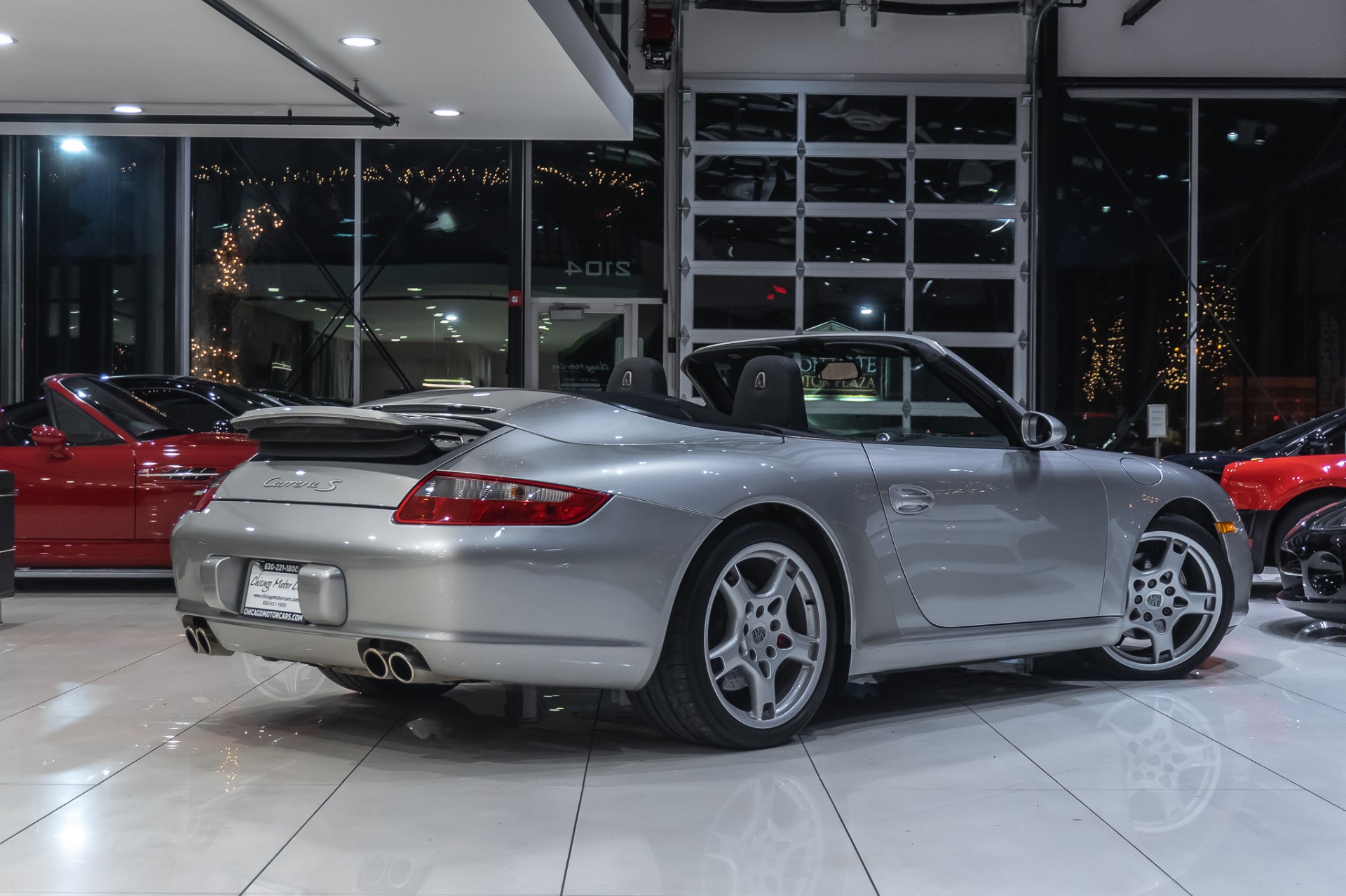 Used-2006-Porsche-Carrera-S-Cabriolet-6-Speed-Sport-Chrono-Bose-Only-13k-Miles