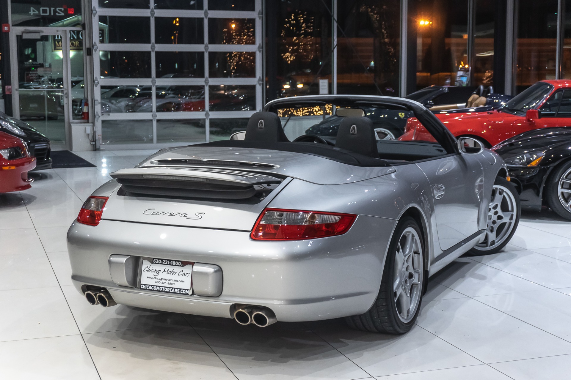 Used-2006-Porsche-Carrera-S-Cabriolet-6-Speed-Sport-Chrono-Bose-Only-13k-Miles