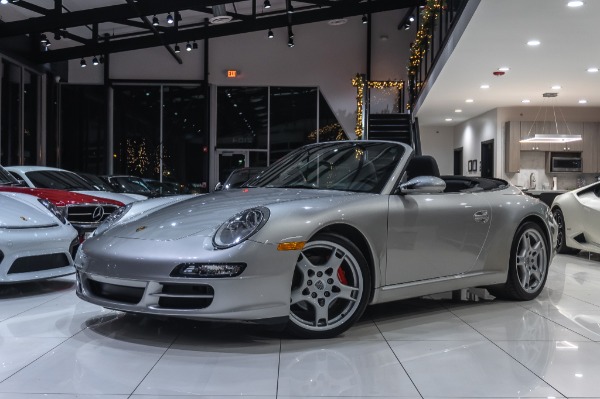 Used-2006-Porsche-Carrera-S-Cabriolet-6-Speed-Sport-Chrono-Bose-Only-13k-Miles