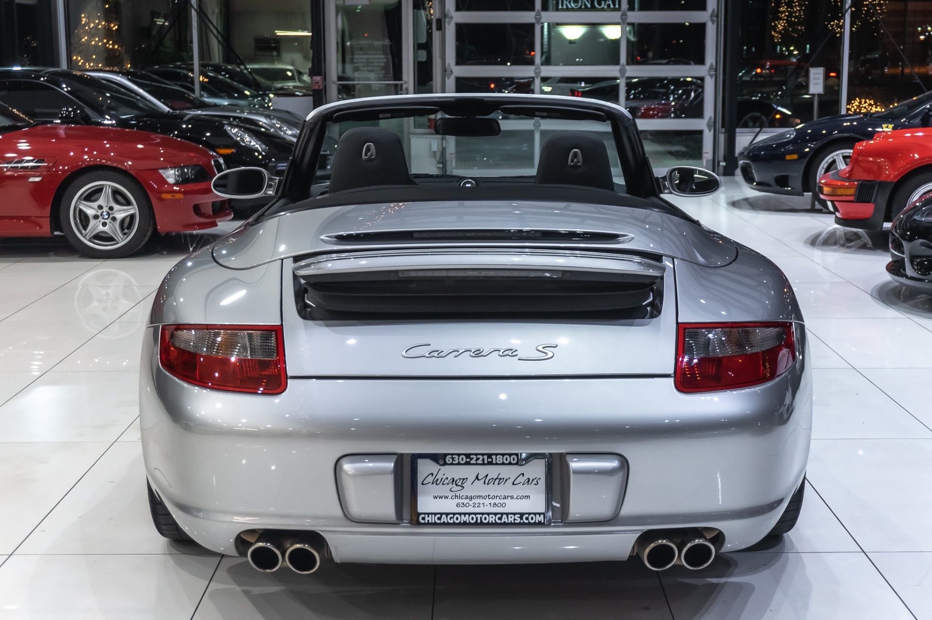 Used-2006-Porsche-Carrera-S-Cabriolet-6-Speed-Sport-Chrono-Bose-Only-13k-Miles