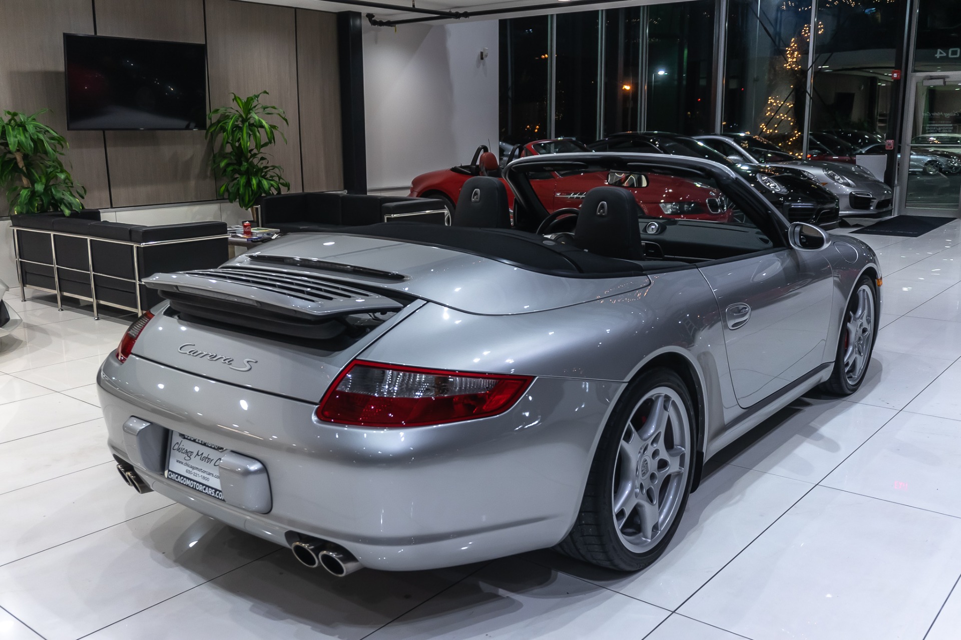 Used-2006-Porsche-Carrera-S-Cabriolet-6-Speed-Sport-Chrono-Bose-Only-13k-Miles