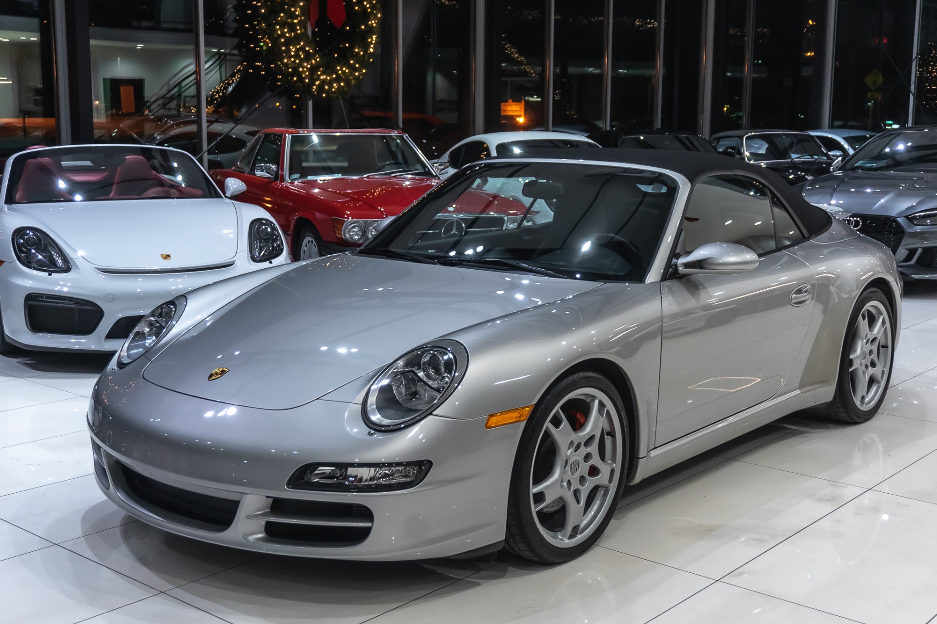 Used-2006-Porsche-Carrera-S-Cabriolet-6-Speed-Sport-Chrono-Bose-Only-13k-Miles