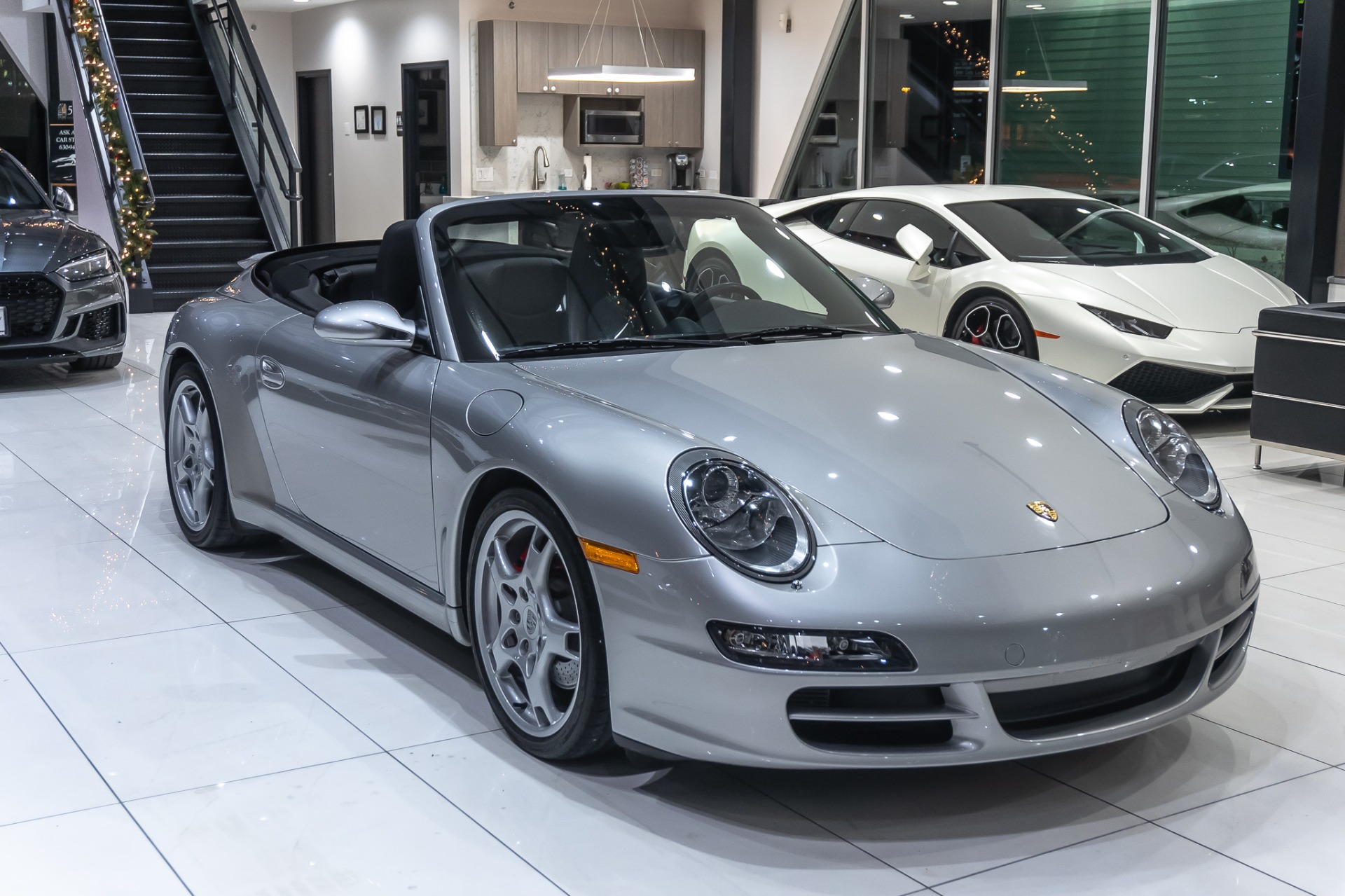 Used-2006-Porsche-Carrera-S-Cabriolet-6-Speed-Sport-Chrono-Bose-Only-13k-Miles