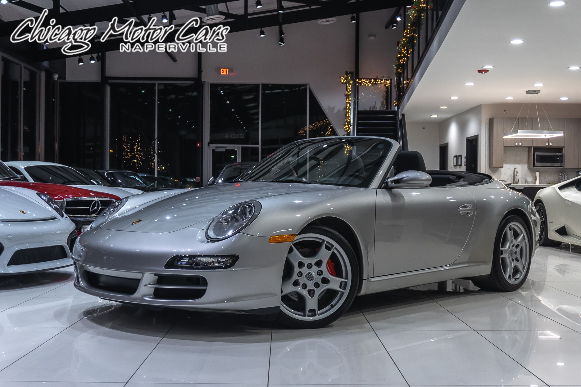 Used-2006-Porsche-Carrera-S-Cabriolet-6-Speed-Sport-Chrono-Bose-Only-13k-Miles