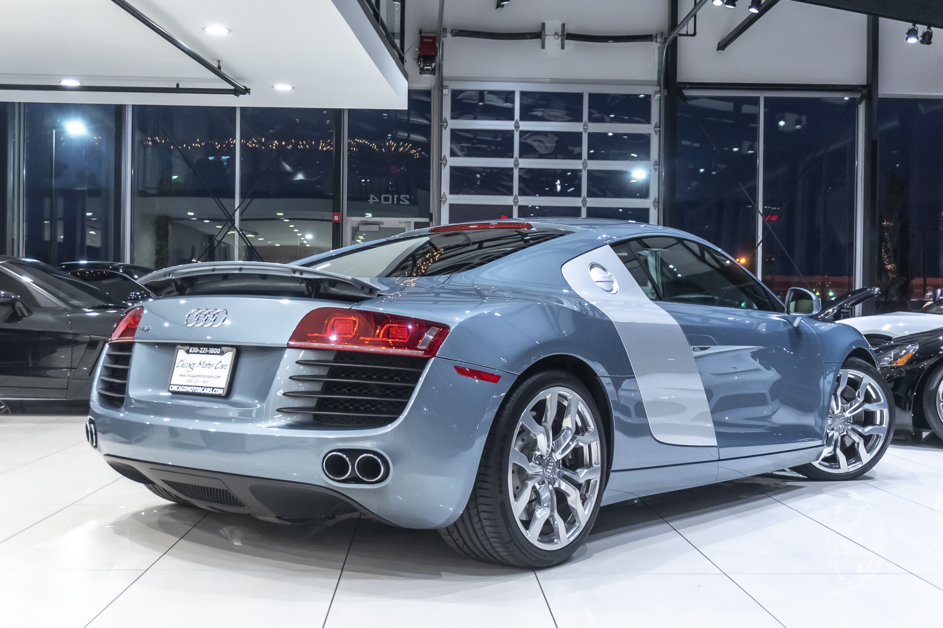 Used-2009-Audi-R8-Quattro-Coupe-6-Speed-MANUAL-Custom-Exhaust-RECENT-SERVICE