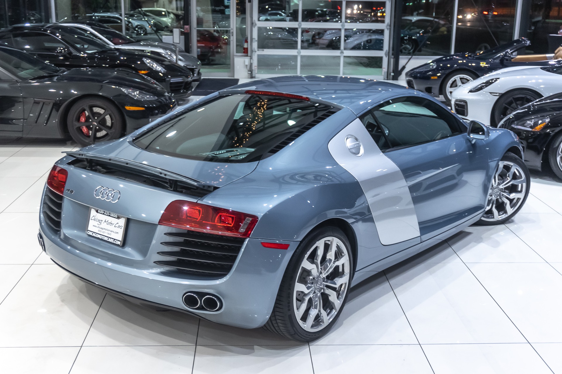 Used-2009-Audi-R8-Quattro-Coupe-6-Speed-MANUAL-Custom-Exhaust-RECENT-SERVICE