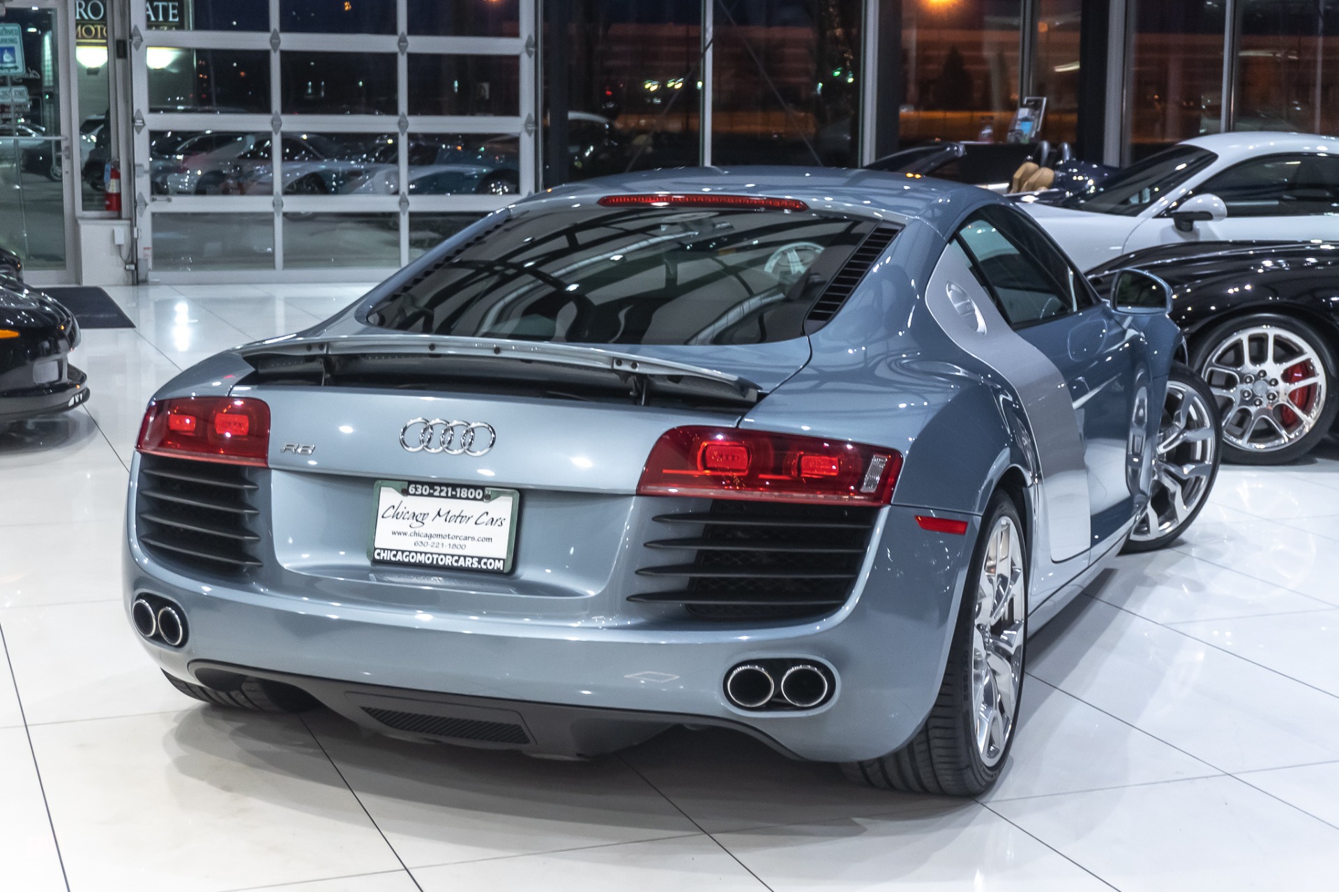 Used-2009-Audi-R8-Quattro-Coupe-6-Speed-MANUAL-Custom-Exhaust-RECENT-SERVICE