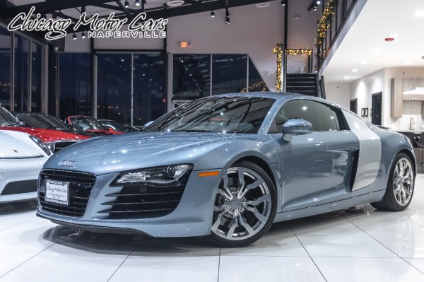 Used 2009 Audi R8 Quattro Coupe 6-Speed MANUAL! Custom Exhaust! RECENT SERVICE! for sale Sold at Chicago Motor Cars in West Chicago IL 60185 1