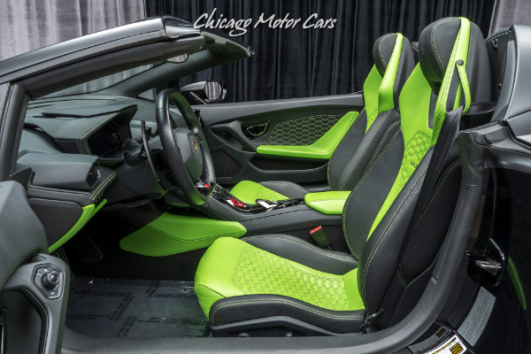 Used-2017-Lamborghini-Huracan-LP610-4-Spyder-Original-MSRP-301445-LOADED-AWD-Stunning