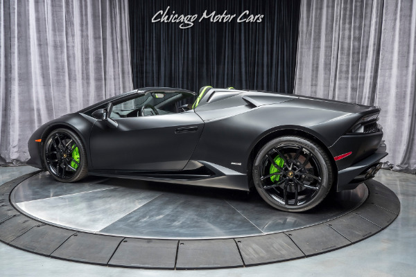 Used 2017 Lamborghini Huracan LP610-4 Spyder Original MSRP $301,445+ LOADED AWD Stunning! for sale Sold at Chicago Motor Cars in West Chicago IL 60185 3