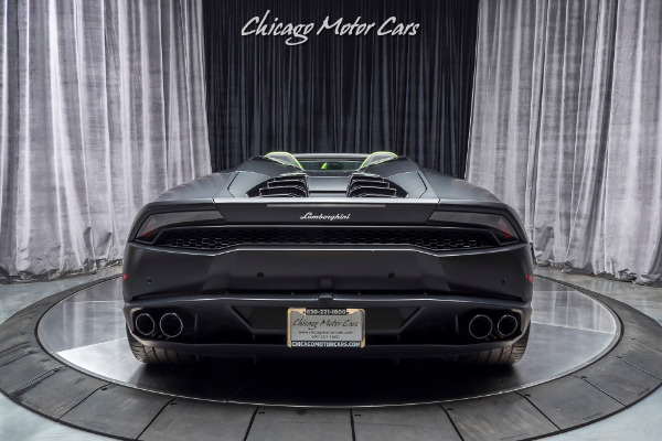 Used 2017 Lamborghini Huracan LP610-4 Spyder Original MSRP $301,445+ LOADED AWD Stunning! for sale Sold at Chicago Motor Cars in West Chicago IL 60185 4