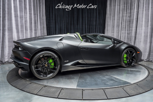 Used 2017 Lamborghini Huracan LP610-4 Spyder Original MSRP $301,445+ LOADED AWD Stunning! for sale Sold at Chicago Motor Cars in West Chicago IL 60185 5