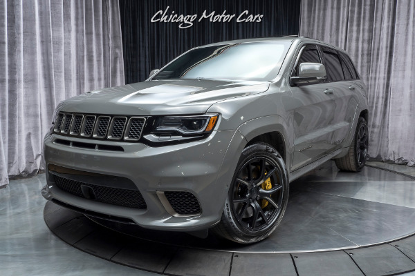 Used 2019 Jeep Grand Cherokee Trackhawk SUV MSRP $99K+ BORLA Exhaust System! for sale Sold at Chicago Motor Cars in West Chicago IL 60185 2