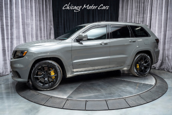 Used 2019 Jeep Grand Cherokee Trackhawk SUV MSRP $99K+ BORLA Exhaust System! for sale Sold at Chicago Motor Cars in West Chicago IL 60185 1
