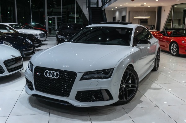 Used 2015 Audi RS7 4.0T quattro Prestige Sedan Milltek Exhaust! AMS Tune! for sale Sold at Chicago Motor Cars in West Chicago IL 60185 4