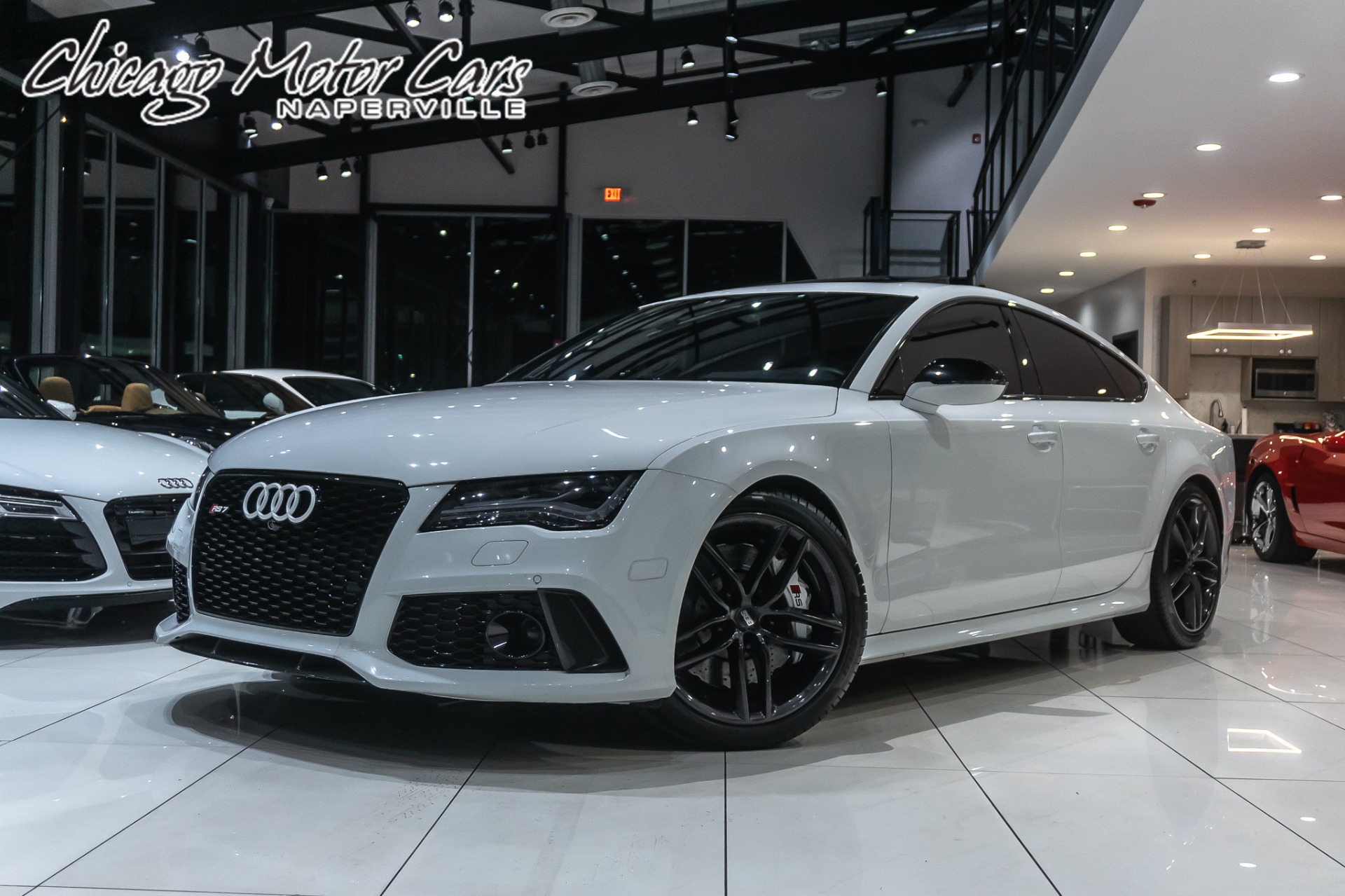 Used 2015 Audi RS7 4.0T quattro Prestige Sedan Milltek Exhaust! AMS Tune! for sale Sold at Chicago Motor Cars in West Chicago IL 60185 1