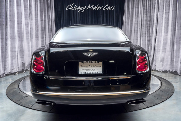 Used 2016 Bentley Mulsanne Speed Sedan MSRP $377k+ SPEED PREMIER SPECIFICATION! CELEBRITY OWNED! for sale Sold at Chicago Motor Cars in West Chicago IL 60185 4