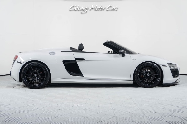 Used-2014-Audi-R8-52-V10-Quattro-Spyder-LOW-Miles-FULL-Leather-Pkg-Carbon-Inlays-LOADED