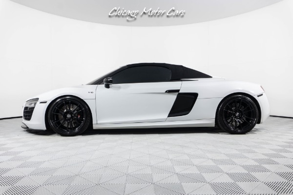 Used-2014-Audi-R8-52-V10-Quattro-Spyder-LOW-Miles-FULL-Leather-Pkg-Carbon-Inlays-LOADED