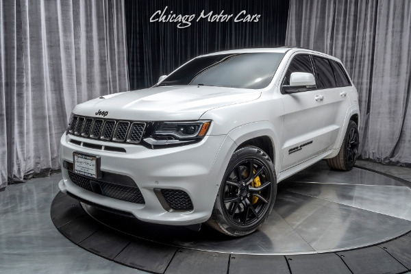 Used 2018 Jeep Grand Cherokee Trackhawk SUV MSRP $100K+ REAR SEAT ENTERTAINMENT! for sale Sold at Chicago Motor Cars in West Chicago IL 60185 2