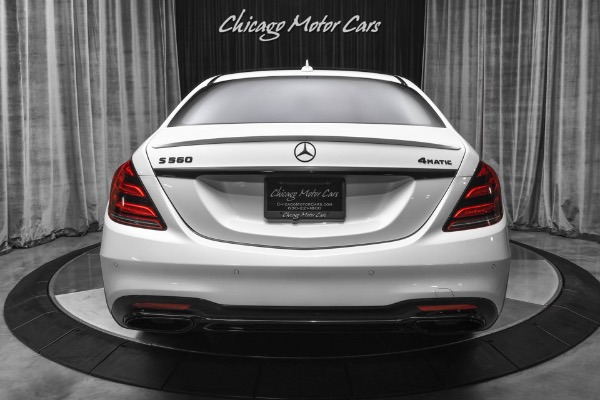 Used 2019 Mercedes-Benz S560 4Matic Sedan AMG Sport Line P1 Premium Package Original MSRP $122K+ LOADED for sale Sold at Chicago Motor Cars in West Chicago IL 60185 4