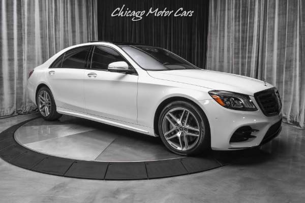 Used 2019 Mercedes-Benz S560 4Matic Sedan AMG Sport Line P1 Premium Package Original MSRP $122K+ LOADED for sale Sold at Chicago Motor Cars in West Chicago IL 60185 6