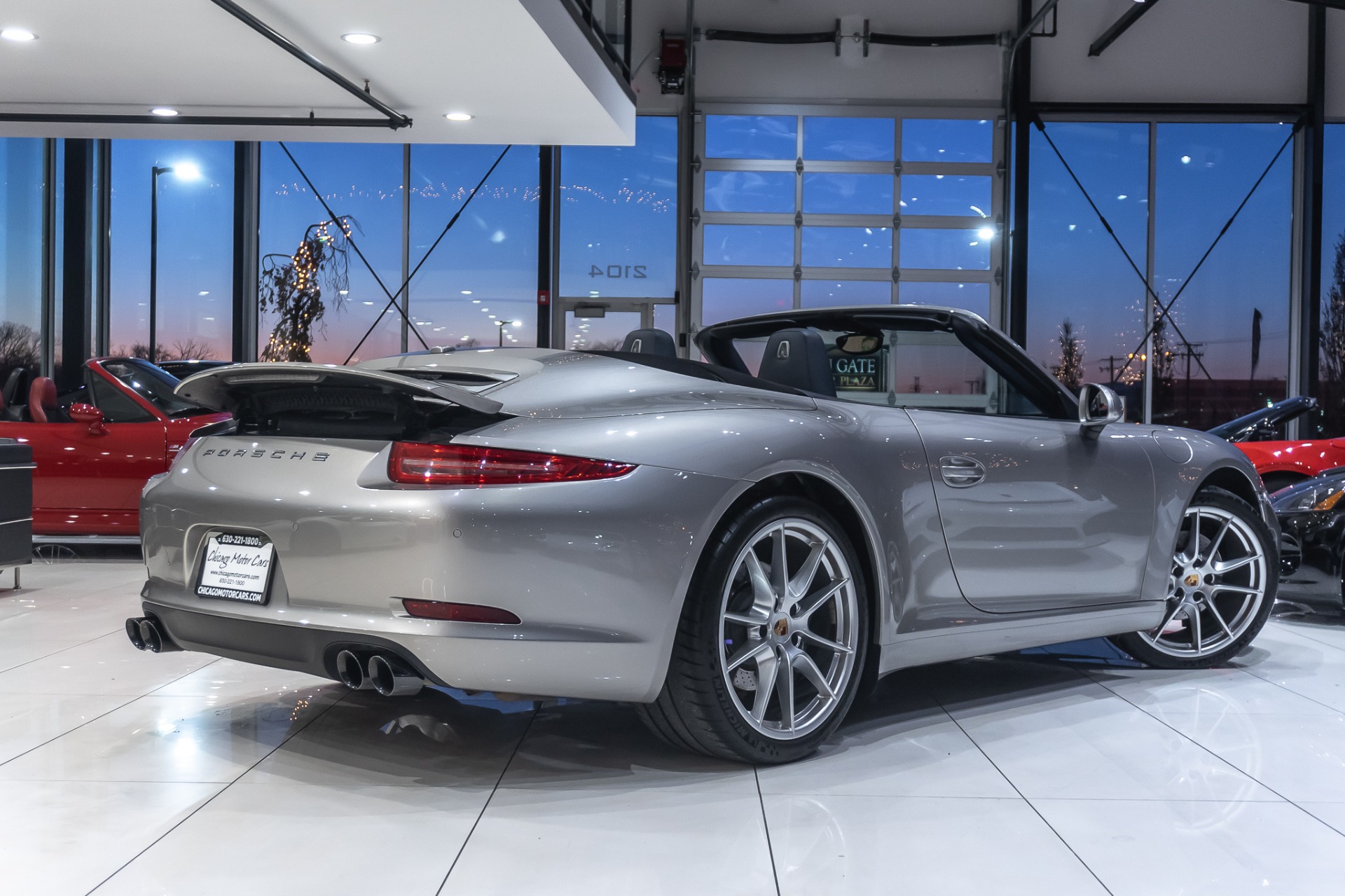 Used-2013-Porsche-911-Carrera-Cabriolet-MSRP-109k-BOSE-FAB-SPEED-EXHAUST