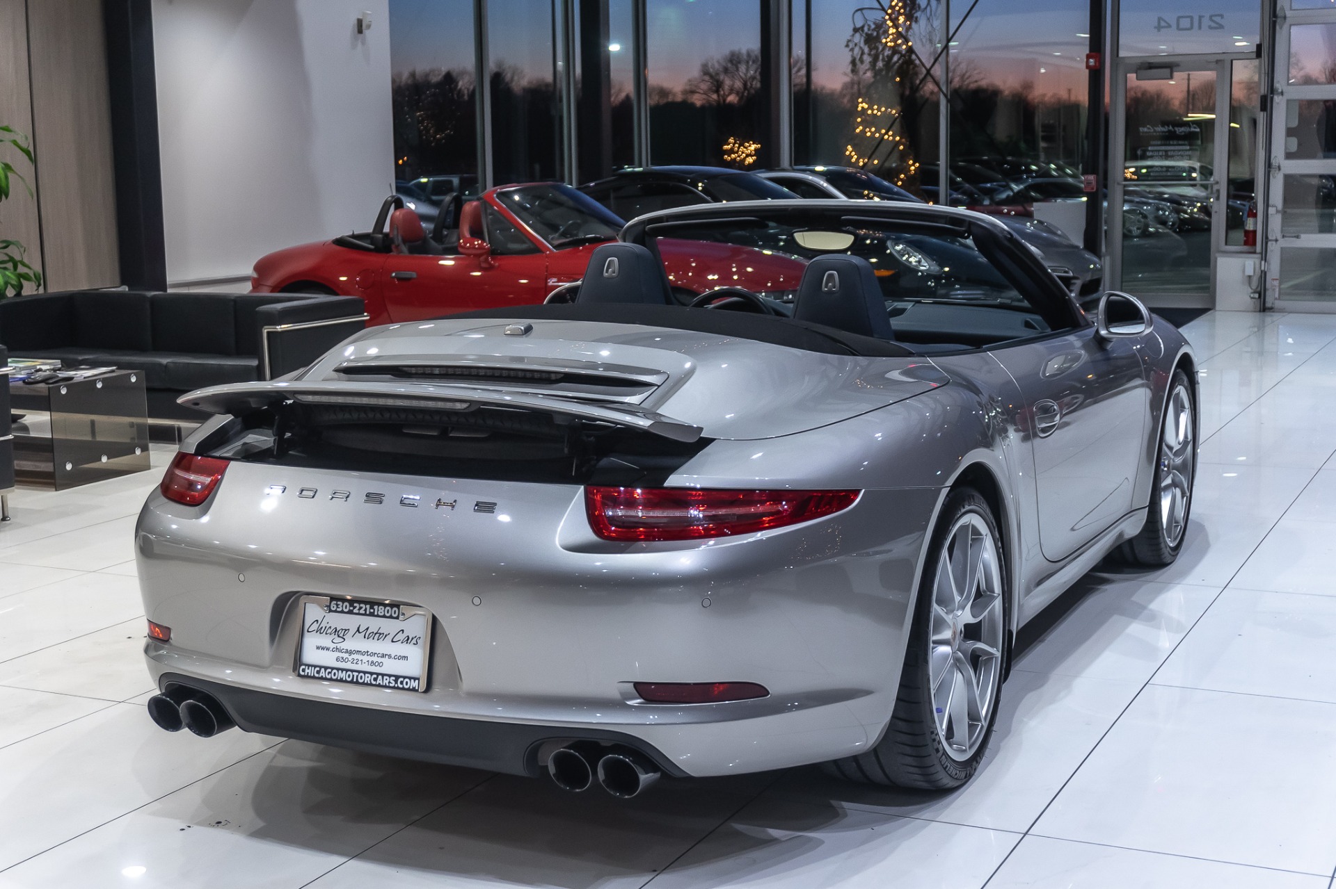 Used-2013-Porsche-911-Carrera-Cabriolet-MSRP-109k-BOSE-FAB-SPEED-EXHAUST