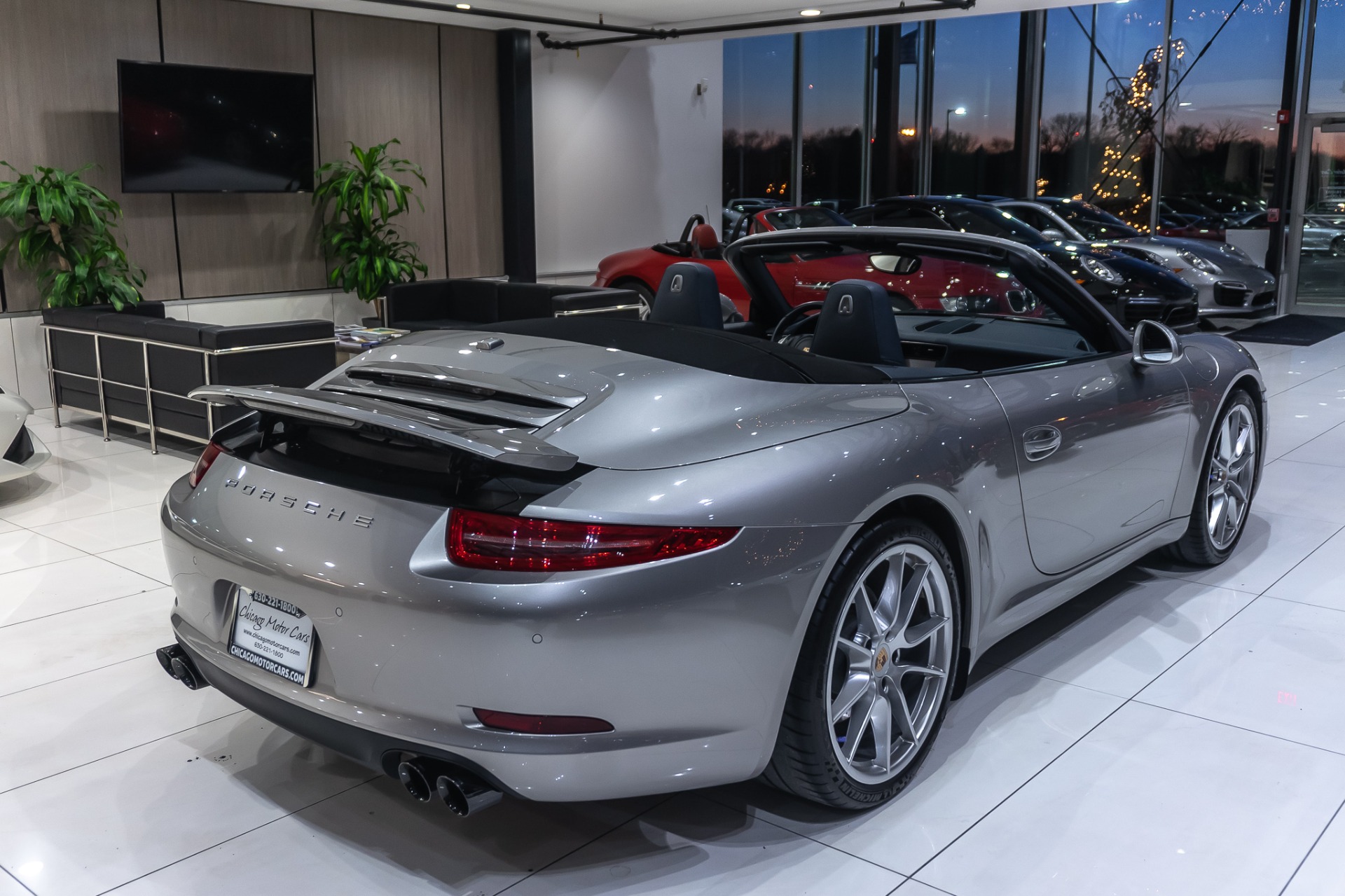 Used-2013-Porsche-911-Carrera-Cabriolet-MSRP-109k-BOSE-FAB-SPEED-EXHAUST