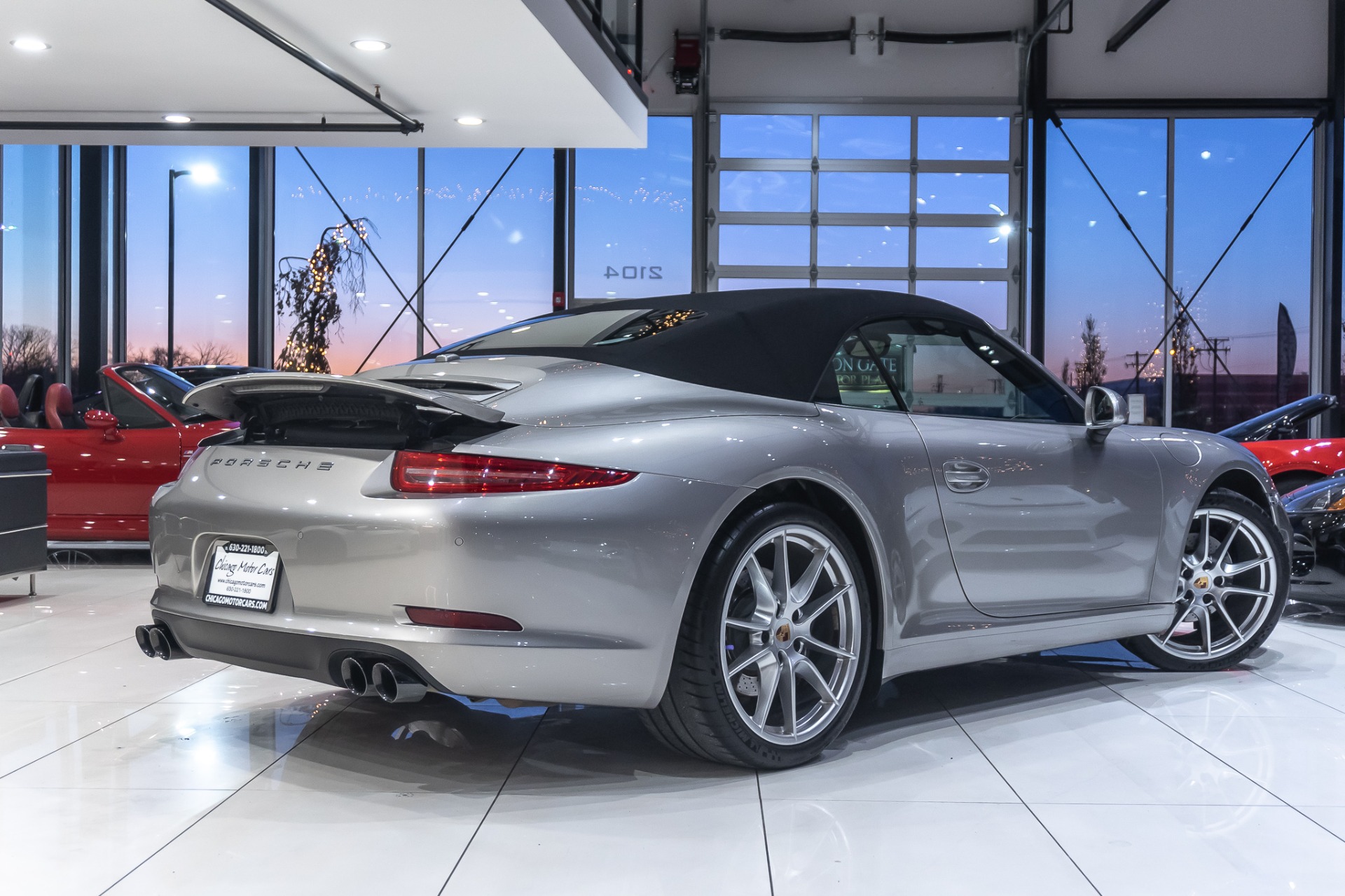 Used-2013-Porsche-911-Carrera-Cabriolet-MSRP-109k-BOSE-FAB-SPEED-EXHAUST