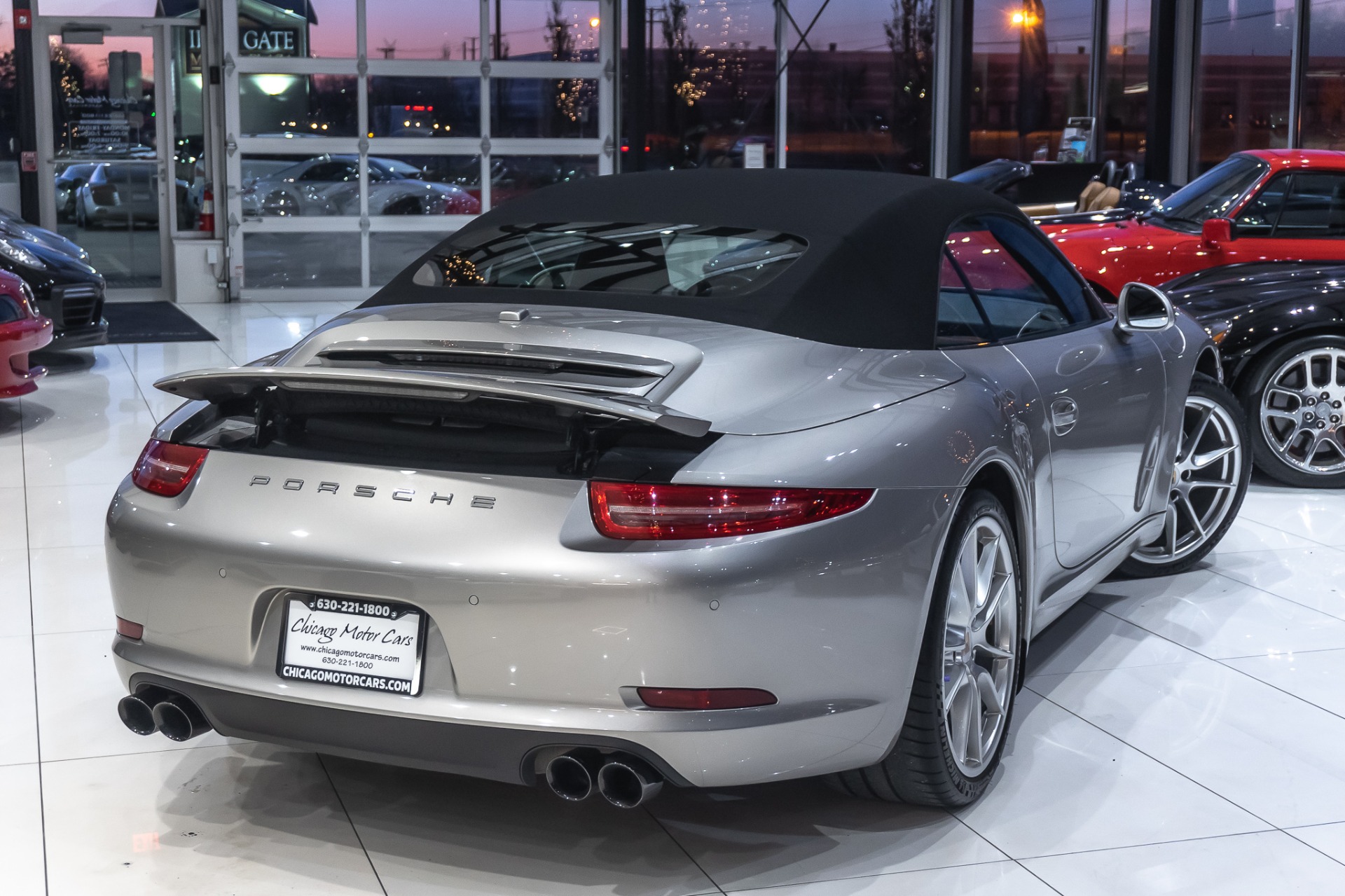 Used-2013-Porsche-911-Carrera-Cabriolet-MSRP-109k-BOSE-FAB-SPEED-EXHAUST