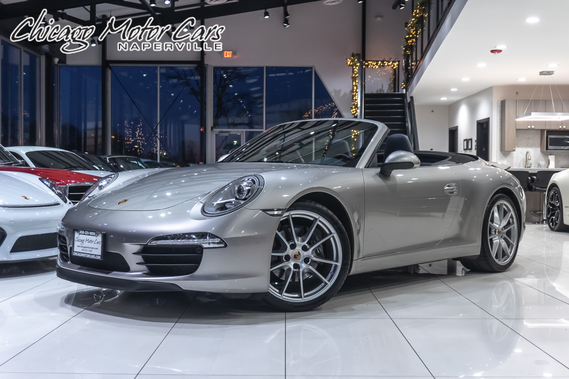 Used 2013 Porsche 911 Carrera Cabriolet MSRP $109k+ BOSE! FAB SPEED EXHAUST! for sale Sold at Chicago Motor Cars in West Chicago IL 60185 1