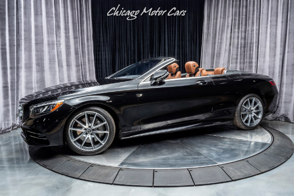 Used 2018 Mercedes-Benz S560 Convertible MSRP $150k+ PREMIUM PACKAGE & SPORT PACKAGE! for sale Sold at Chicago Motor Cars in West Chicago IL 60185 1