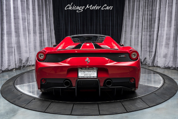 Used 2015 Ferrari 458 Speciale Aperta 1 of 499 PRODUCED WORLD WIDE! HIGHLY EXCLUSIVE! for sale Sold at Chicago Motor Cars in West Chicago IL 60185 4