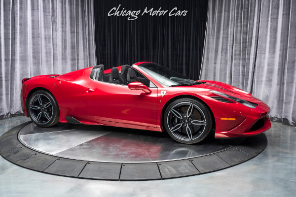 Used 2015 Ferrari 458 Speciale Aperta 1 of 499 PRODUCED WORLD WIDE! HIGHLY EXCLUSIVE! for sale Sold at Chicago Motor Cars in West Chicago IL 60185 6