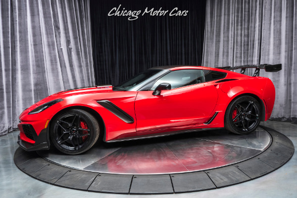 Used 2019 Chevrolet Corvette ZR1 3ZR Coupe MSRP $143k+ ZR1 TRACK PERFORMANCE PACKAGE! for sale Sold at Chicago Motor Cars in West Chicago IL 60185 1