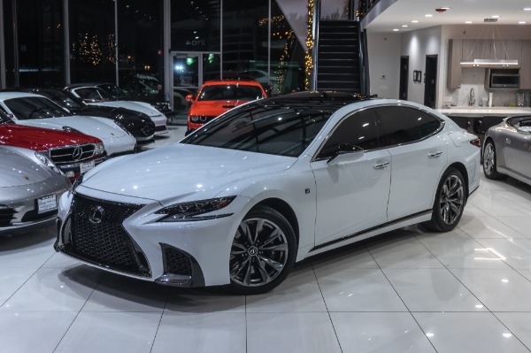 Used 2018 Lexus LS 500 F-SPORT AWD Sedan LOADED! MARK LEVINSON AUDIO! for sale Sold at Chicago Motor Cars in West Chicago IL 60185 3