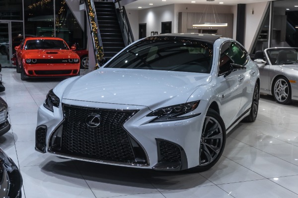 Used 2018 Lexus LS 500 F-SPORT AWD Sedan LOADED! MARK LEVINSON AUDIO! for sale Sold at Chicago Motor Cars in West Chicago IL 60185 4