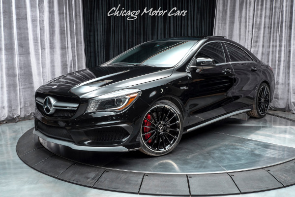 Used 2016 Mercedes-Benz CLA45 AMG Sedan MSRP $64K+ MULTIMEDIA PACKAGE! AMG PERFORMANCE SEATS! for sale Sold at Chicago Motor Cars in West Chicago IL 60185 2