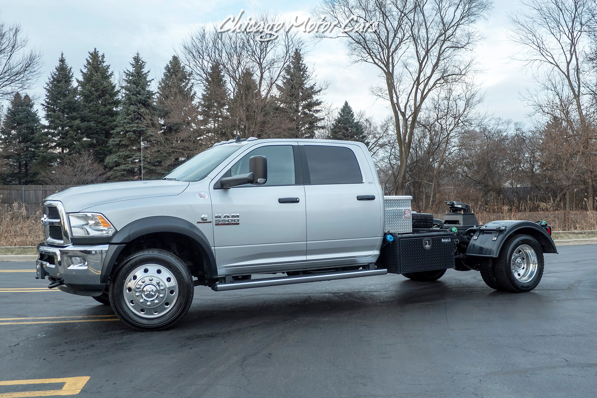 Used 2018 Ram 5500 SLT Crew Cab 84 C/A 4x4 6.7L I6 Diesel Truck LOADED ...