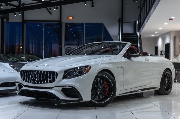 Used 2019 Mercedes-Benz S63 AMG Cabriolet 4Matic Exclusive Pkg AMG Night Vision Pkg MSRP $197k+ Only 183 Miles! for sale Sold at Chicago Motor Cars in West Chicago IL 60185 2