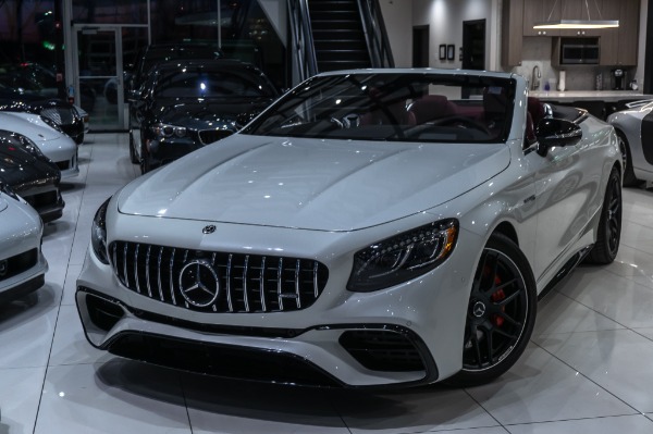 Used 2019 Mercedes-Benz S63 AMG Cabriolet 4Matic Exclusive Pkg AMG Night Vision Pkg MSRP $197k+ Only 183 Miles! for sale Sold at Chicago Motor Cars in West Chicago IL 60185 4