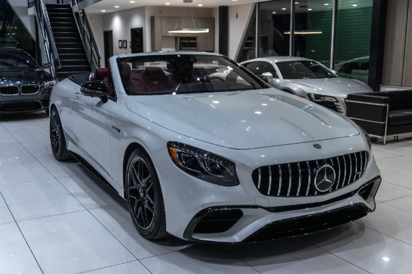 Used 2019 Mercedes-Benz S63 AMG Cabriolet 4Matic Exclusive Pkg AMG Night Vision Pkg MSRP $197k+ Only 183 Miles! for sale Sold at Chicago Motor Cars in West Chicago IL 60185 6