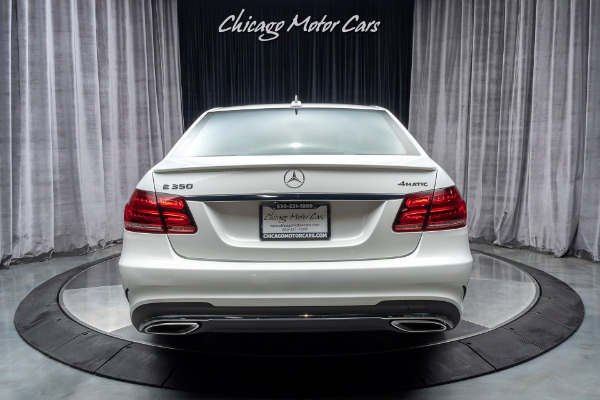 Used 2015 Mercedes-Benz E350 4 Matic Sedan MSRP $64k+ PREMIUM 1 PACKAGE! for sale Sold at Chicago Motor Cars in West Chicago IL 60185 4